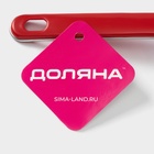 Сито для просеивания Доляна «Хозяюшка», d=16 см, красное - Фото 5