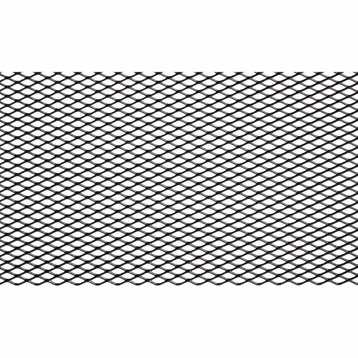 Сетка для защиты радиатора, алюм., яч. 10х4 мм (R10), 100х40 см, черная - фото 1908413846