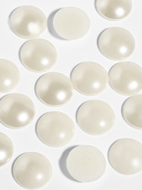 Стразы термоклеевые «Жемчуг», d=12 мм, 20 шт. (комплект 3 шт)