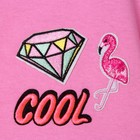 Футболка для девочки KAFTAN "Бриллиант", розовая, р. 32 (110-116 см) 5-6 лет - Фото 4
