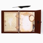 Родословная книга «Наш род», с пером, 56 листов, коричневый, 35×25 см - Фото 14