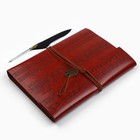 Родословная книга «Наш род», с пером, 56 листов, коричневый, 35×25 см - Фото 5