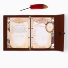 Родословная книга «Наш род», с пером, 56 листов, бордо, 35×25 см - Фото 13