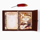 Родословная книга «Наш род», с пером, 56 листов, бордо, 35×25 см - Фото 14