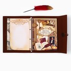 Родословная книга «Наш род», с пером, 56 листов, бордо, 35×25 см - Фото 17