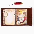 Родословная книга «Наш род», с пером, 56 листов, бордо, 35×25 см - Фото 25