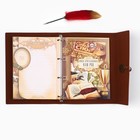 Родословная книга «Наш род», с пером, 56 листов, бордо, 35×25 см - Фото 25