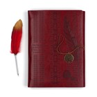 Родословная книга «Наш род», с пером, 56 листов, бордо, 35×25 см - Фото 3