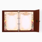 Родословная книга «Наш род», 56 листов, бордо, 31×22 см - Фото 17