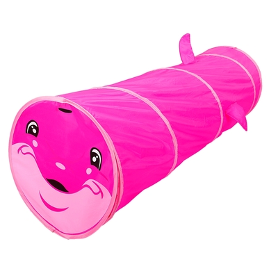Детский тоннель «Волшебный зверь», цвет розовый