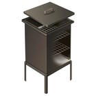 Коптильня стационарная Premium, р. 45.4x45.4x75 см - Фото 4