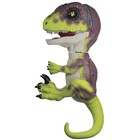 Интерактивная игрушка «Динозавр Стелс», зелёный с фиолетовым, 12 см - Фото 2