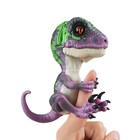Интерактивная игрушка «Динозавр Рэйзор», тёмно-зелёный с фиолетовым, 12 см - Фото 4