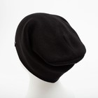 Шапка мужская «Спорт-2» цвет чёрный, размер 56-60 3887970