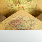 Ключница открытая с выпуском с кармашком "Карты" 22х26,5х6 см - Фото 3