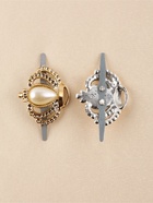 Декоративные элементы на прокол «Короны», 4×2.5 см, 10 шт., цвет золотой - Фото 4