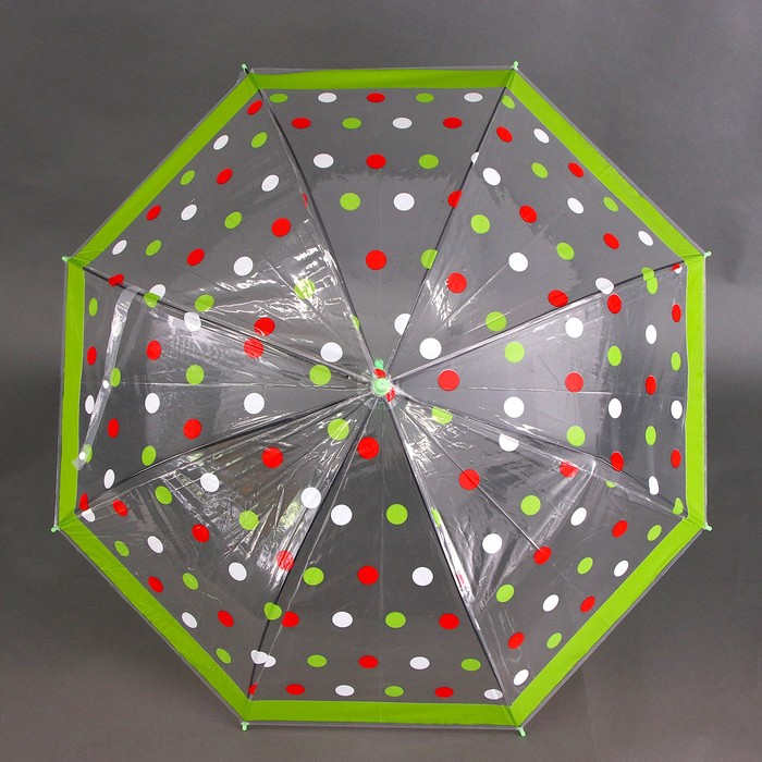 Зонт детский «Кружочки», цвет МИКС - фото 1883400823