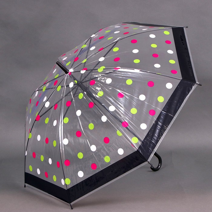 Зонт детский «Кружочки», цвет МИКС - фото 1883400827