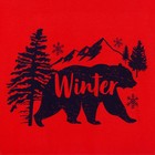 Джемпер мужской KAFTAN "Winter" р-р 3XL (56), красный - Фото 3