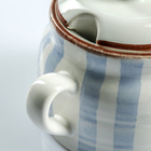 Сахарница «Страйп» 500 мл, 11×9 см, цвет голубой - Фото 3