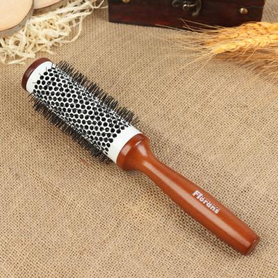 Термобрашинг, вентилируемый, d = 3,5/5 × 25,5 см, цвет «тёмное дерево»