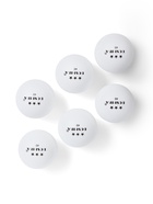 Мяч для настольного тенниса BOSHIKA 3***, набор 6 шт., PP, цвет белый - Фото 3