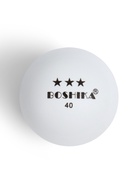 Мяч для настольного тенниса BOSHIKA 3***, набор 6 шт., PP, цвет белый - Фото 5