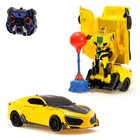 Робот радиоуправляемый «Автобот-боксёр», трансформируется, с аккумулятором, заряд от USB - Фото 1