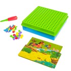 Конструктор винтовой «Конструктики: Животные», 105 деталей - Фото 3