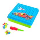 Конструктор винтовой «Конструктики: Транспорт», 105 деталей - Фото 4