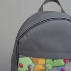 Рюкзак молодёжный, отдел на молнии, цвет серый - Фото 4