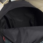 Рюкзак молодёжный, отдел на молнии, цвет чёрный - Фото 3