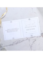 Приглашение на свадьбу, лазерная резка «Приглашение на Нашу свадьбу», 15 х 15 см - Фото 7