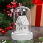 Новогодний сувенир с подсветкой «Зимний домик» - фото 318127452