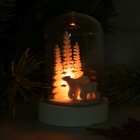 Новогодний сувенир с подсветкой «Зимние мишки» - Фото 2