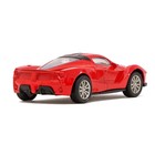 Машина металлическая «Спорт», инерционная, масштаб 1:43, цвет красный - фото 3823873