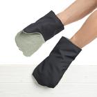 Рукавицы утеплённые из диагонали, 1 слой ватина, брезентовый наладонник, ОП 420 г (комплект 10 шт) - фото 24330365