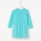 Платье для девочки KAFTAN, бирюзовое, рост 110-116 см (32) - Фото 10