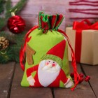 Мешочек для подарков «Дед Мороз и скворечник» - Фото 1