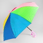 Зонт детский "Горошек", r= 50 см, длина трости: 67 см - Фото 5