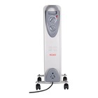 Обогреватель "Ресанта" ОМ-7Н, масляный, 1500 Вт, 7 секций, 15 м², белый - Фото 2