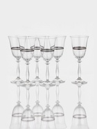 Набор бокалов для вина из хрустального стекла «Анжела», 250 мл, 6 шт. - Фото 1