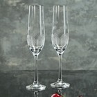 Набор бокалов для шампанского «Виола», 190 мл, 2 шт - Фото 1