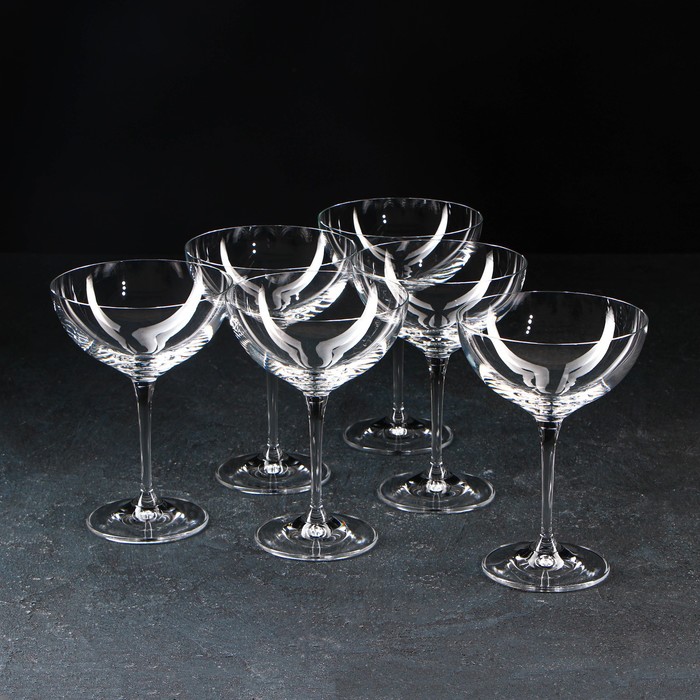 Набор бокалов для коктейля «Кейт», 220 мл, 6 шт - Фото 1