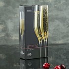 Набор бокалов для шампанского 200 мл "Аморосо", 2 шт - Фото 4