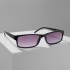 Готовые очки Восток 6617 тонированные, цвет чёрный, отгибающаяся дужка, +3 - фото 24472658