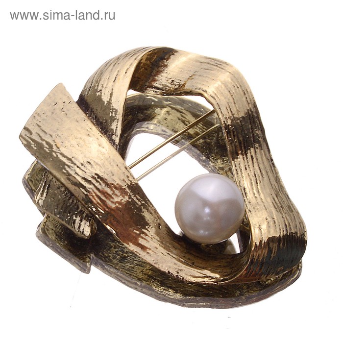 Брошь декоративная «Лента» - Фото 1