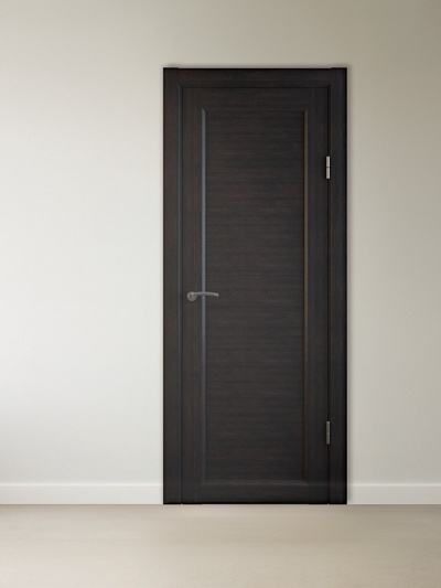 Комплект межкомнатной двери «Н-1», глухой, 2000×900 мм, цвет венге