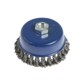 {{photo.Alt || photo.Description || 'УЦЕНКА Щетка металлическая для УШМ ТУНДРА, крученая проволока, «чашка», М14, 100 мм'}}