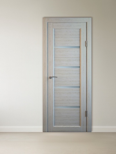 Комплект межкомнатной двери «B-2», со стеклом, 2000×600 мм, цвет дуб монтана грей